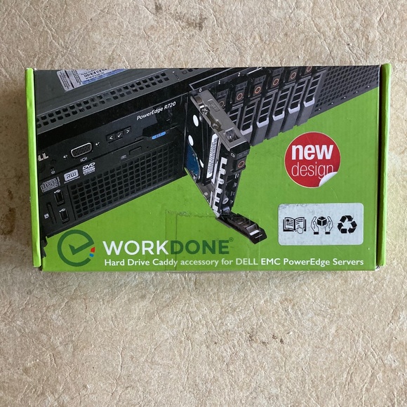 Hard Drive Caddy for Dell, EMC PowerEdge Servers New - Picture 1 of 4